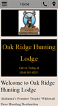 Mobile Screenshot of oakridgehunting.com